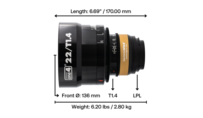 Hawk Vantage One4 22mm T1.4
