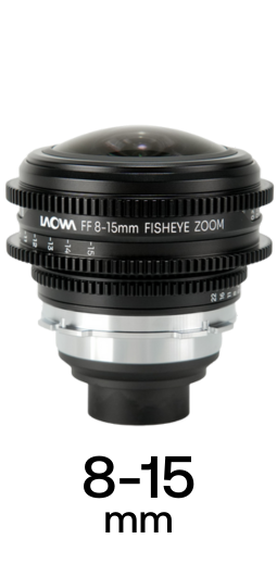 Laowa 8-15mm Fisheye Zoom strip