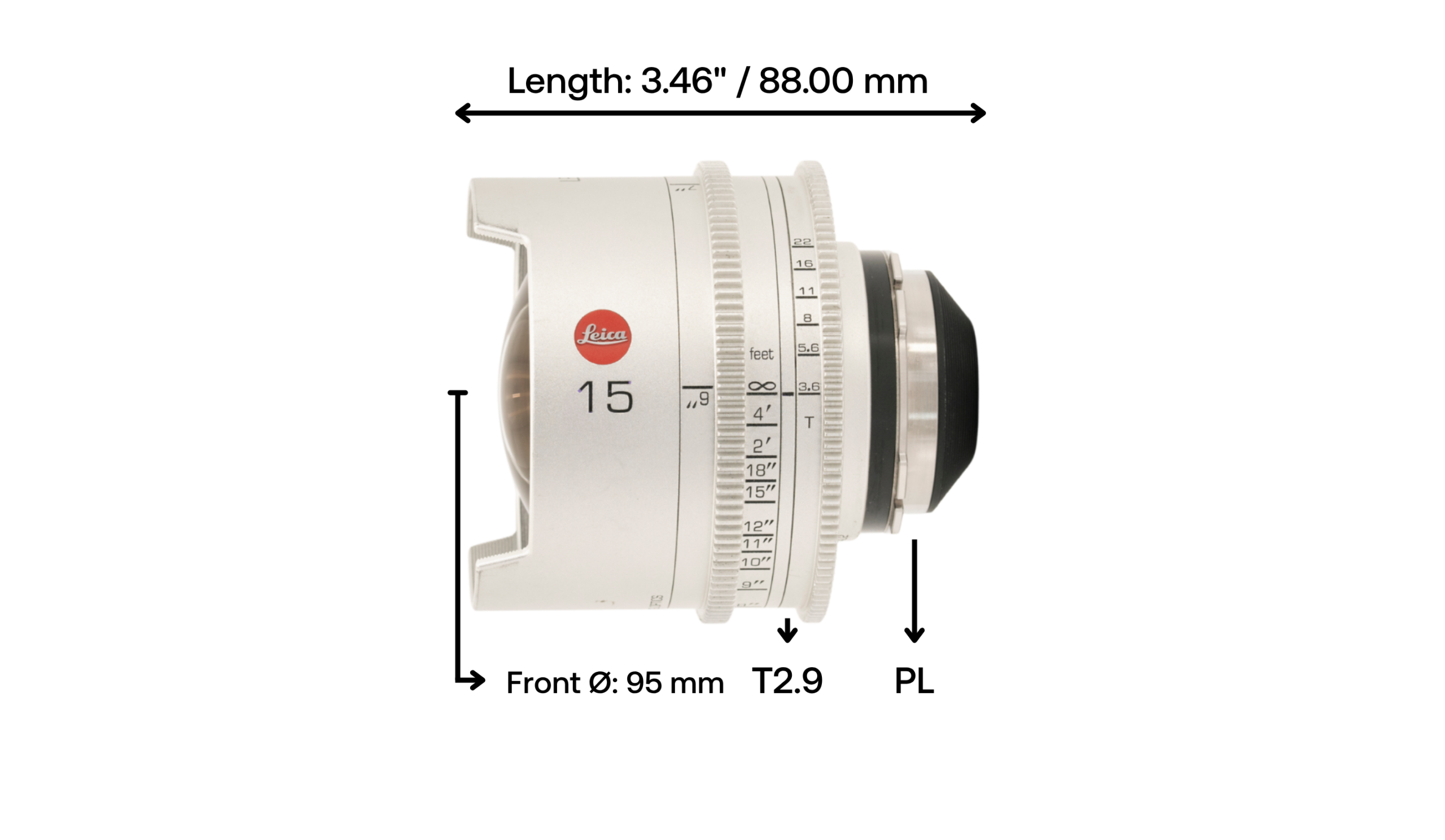 Leica R 15mm T2.9