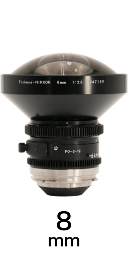 Nikon Nikkor 8mm Fisheye strip