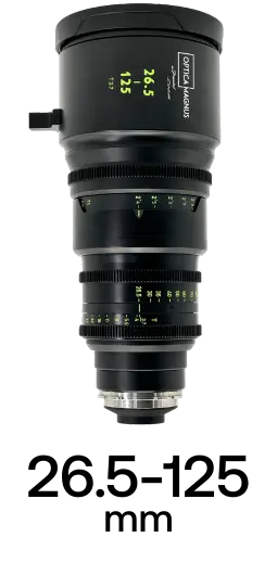 Optica Magnus Special Zoom 26.5-125mm strip