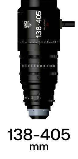 Service Vision Scorpio 138-405mm Zoom strip