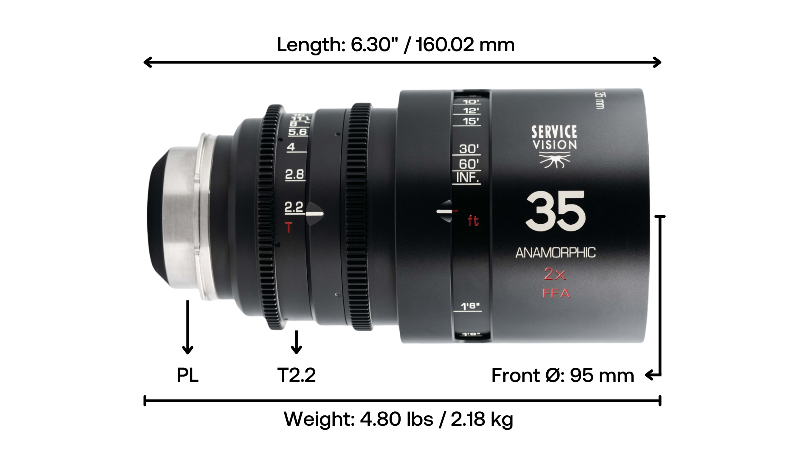 Service Vision Scorpio 35mm T2.2