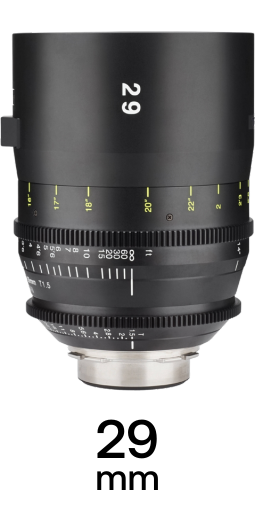 Tokina Cinema Vista Primes strip