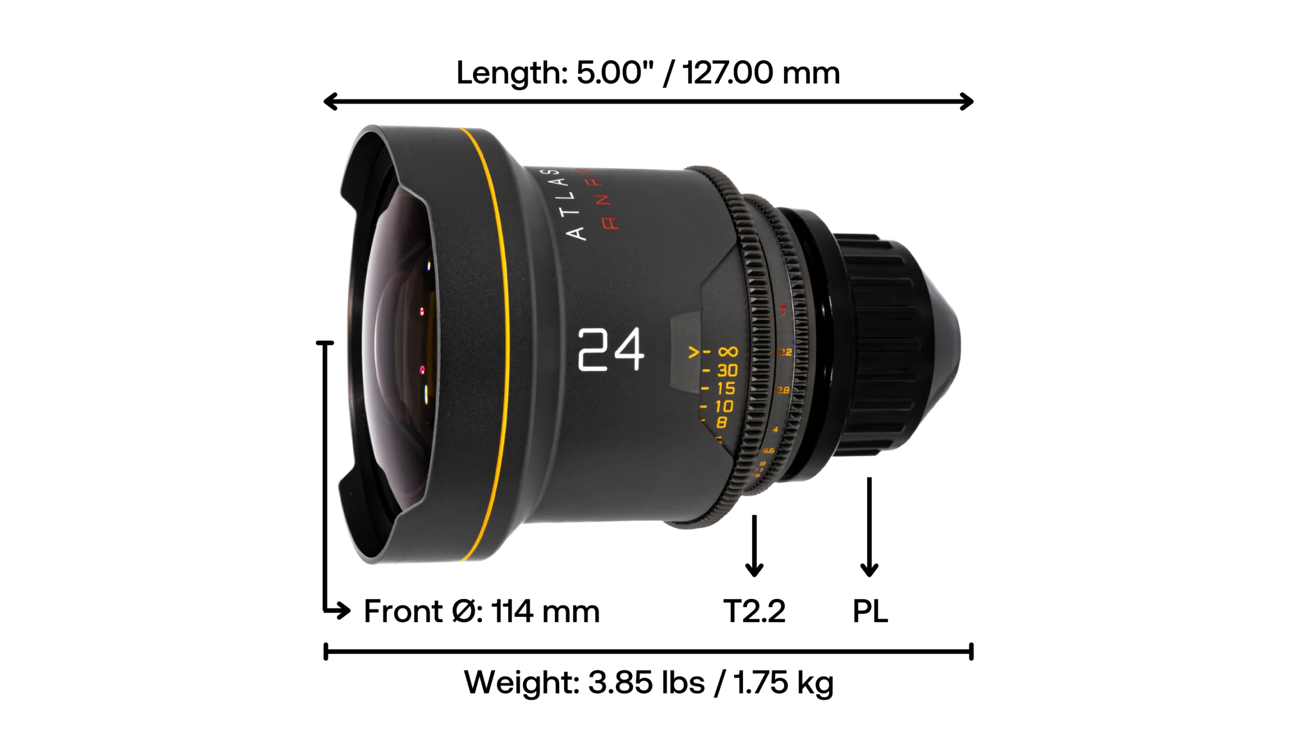 Atlas Mercury 24mm T2.2