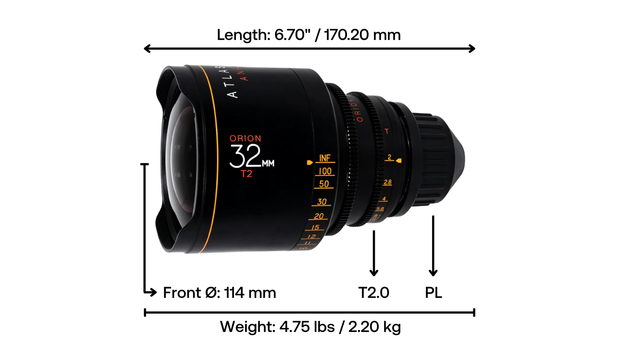 Atlas Orion 32mm T2.0