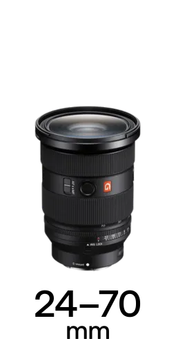 Sony G Master Zooms strip