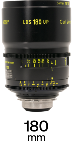 ARRI Zeiss Ultra Primes LDS strip