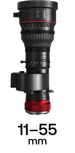 Canon Cine-Servo Zooms strip