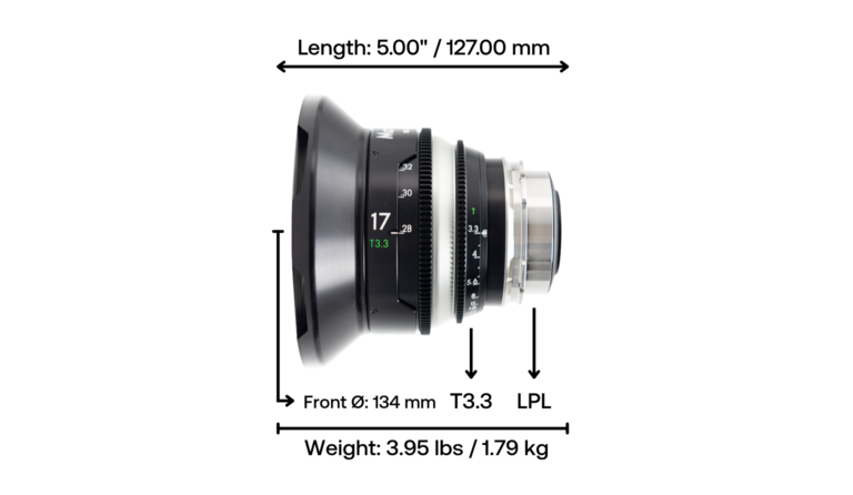Mamiya 645 17mm T3.3