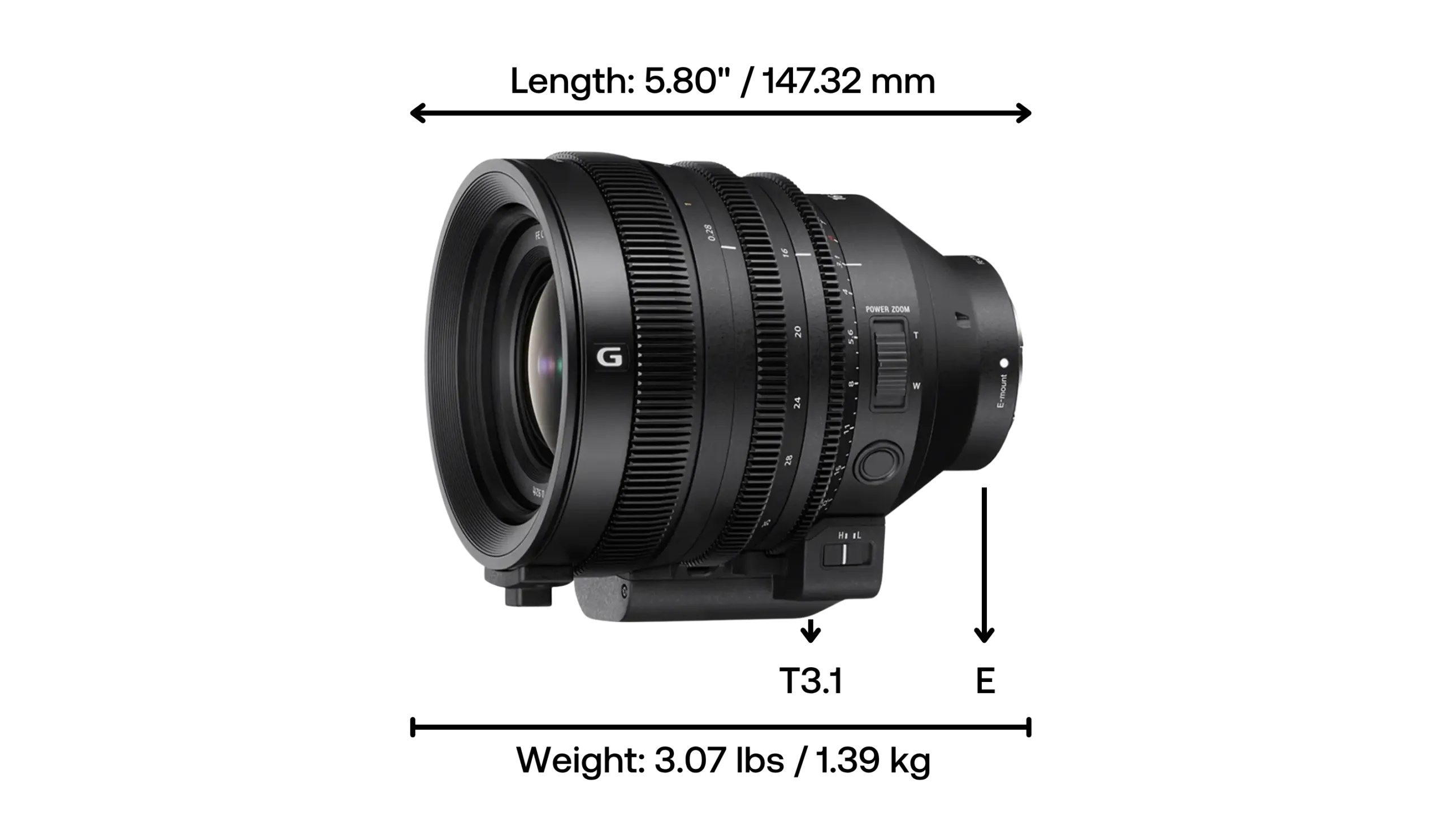 Sony FE C 16–35mm T3.1 G