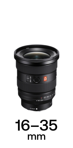 Sony G Master Zooms strip