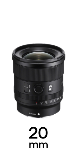 Sony G Master Primes strip