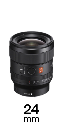 Sony G Master Primes strip