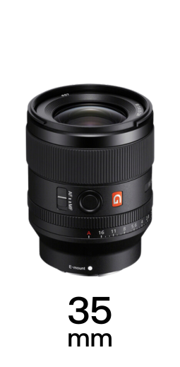 Sony G Master Primes strip