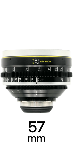 Konica Hexanon Primes GL Optics strip