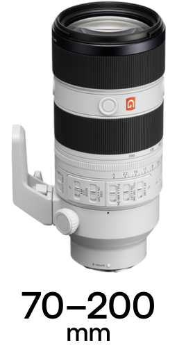 Sony G Master Zooms strip