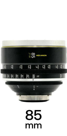 Konica Hexanon Primes GL Optics strip