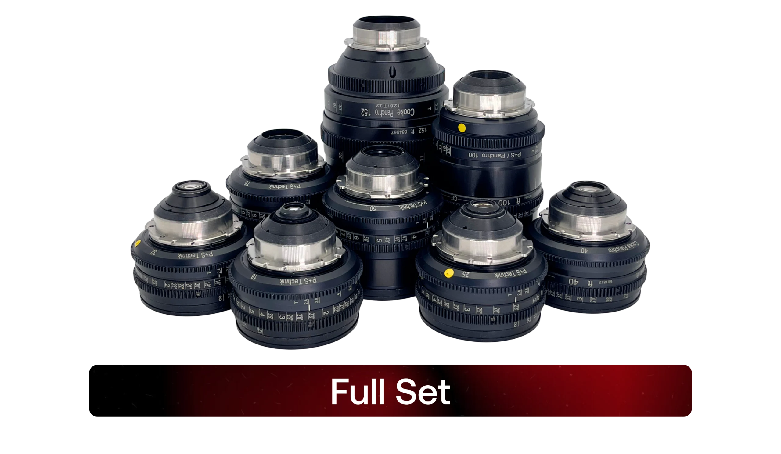 Used Cooke Speed Panchro P+S Technik Full Set
