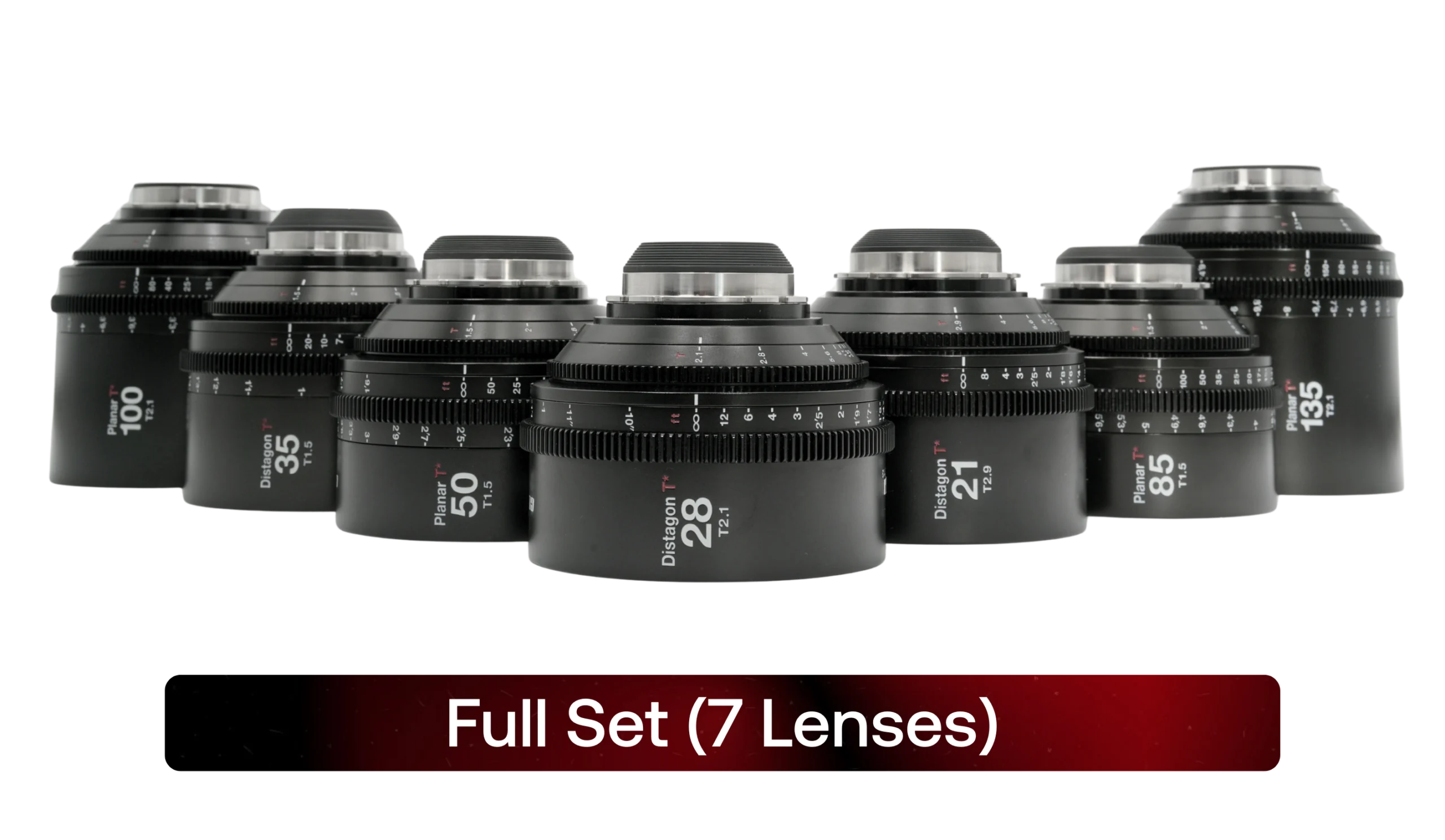 Zeiss Contax GL Optics full set