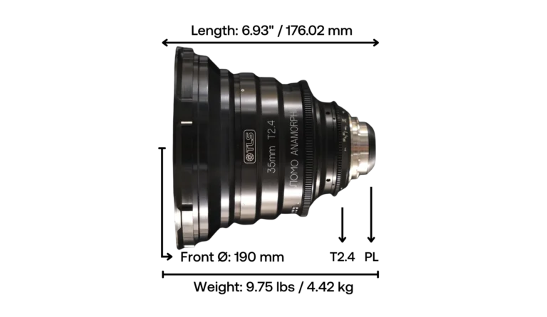 Lomo Round Front Anamorphic 35mm