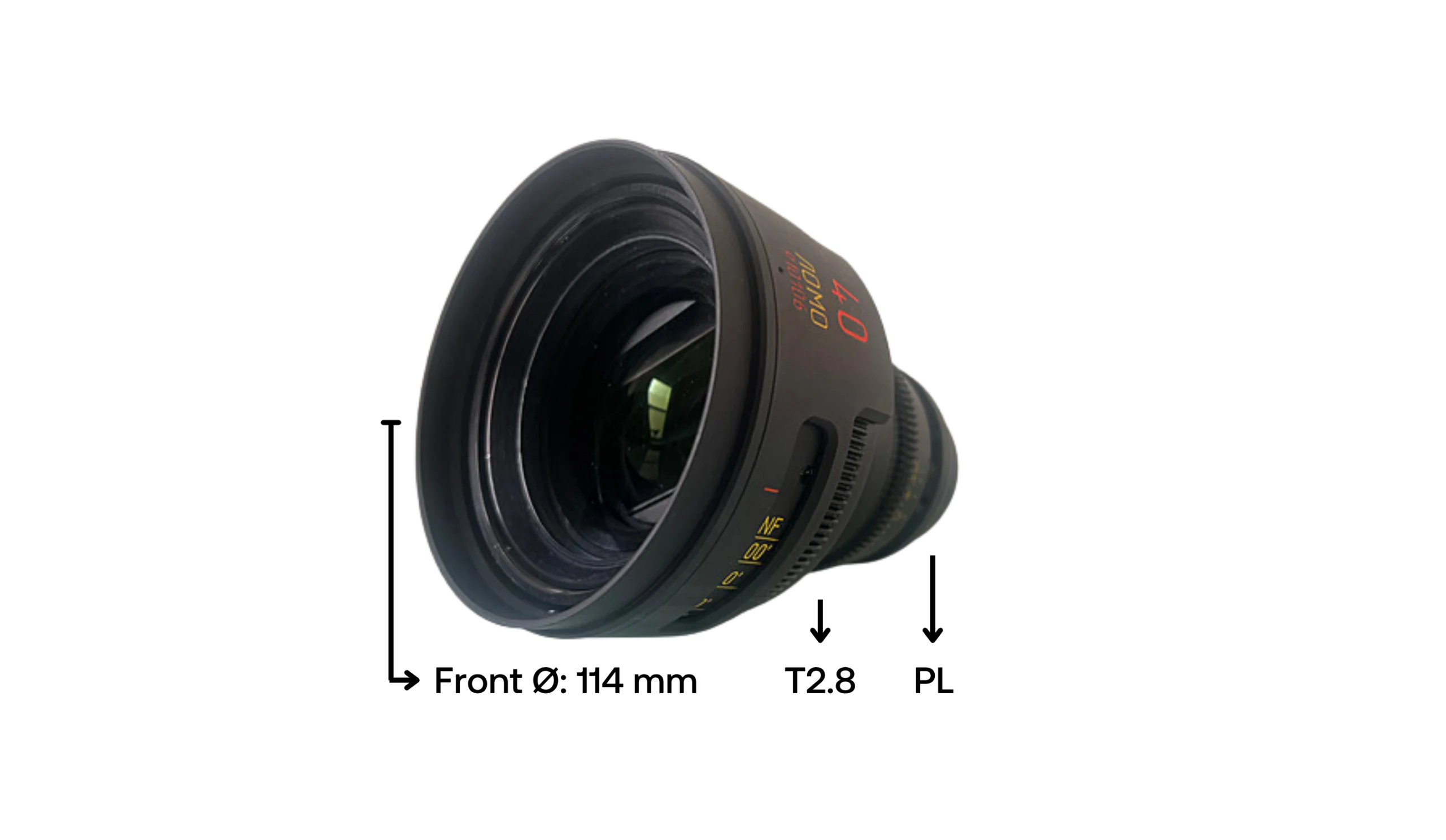 Lomo Round Front Anamorphic Dima 40mm