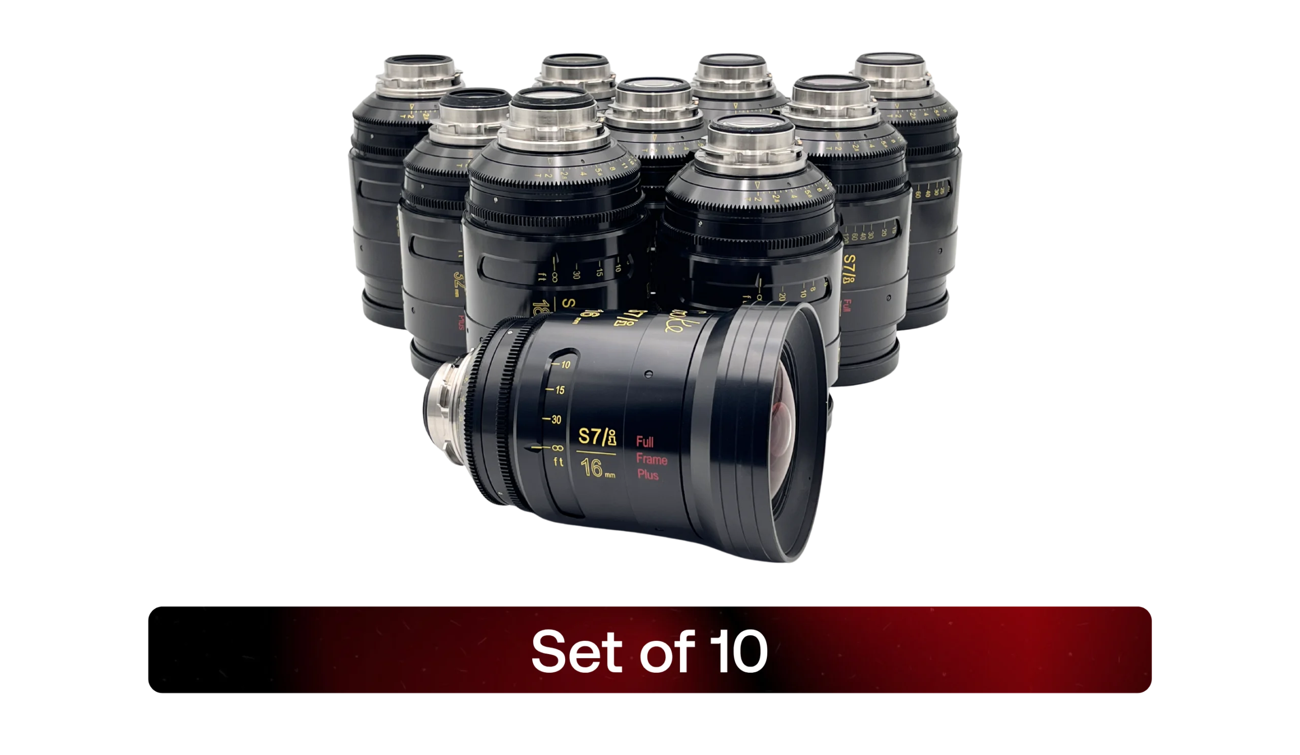 Cooke S7/i full set
