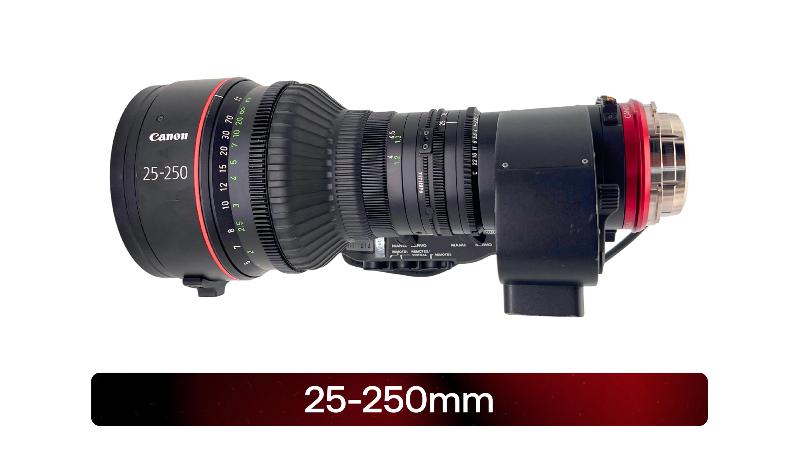 Canon Cine-Servo 25-250mm Body