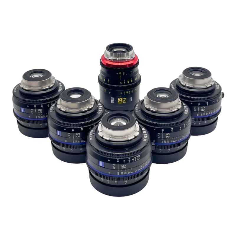 Zeiss CP3 6 lens set